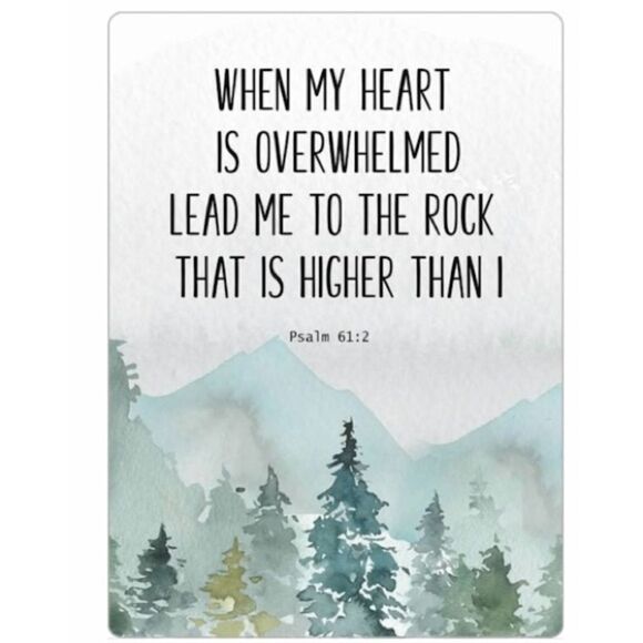 Psalm 61 Magnet  - Picture 2 of 2